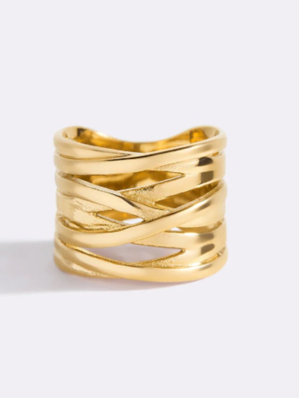 Mint&Lily Statement Wire Ring